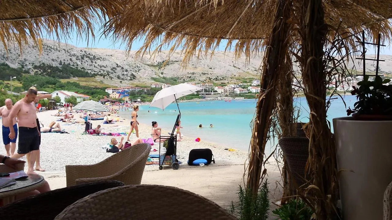 Charming Apartment In Pag With Sea View, 40 Sqm Pag Town Croatia